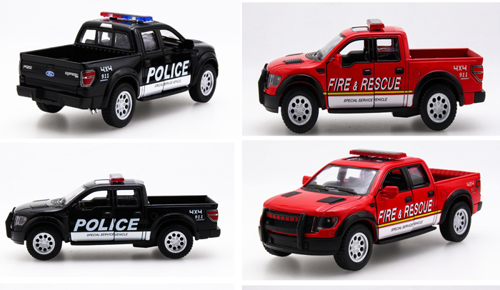 5" die cast Ford F150 Raptor replica Pick up truck toy