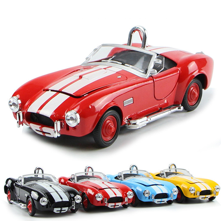 6" die cast 1965 Shelby Cobra 427 Convertible car toy