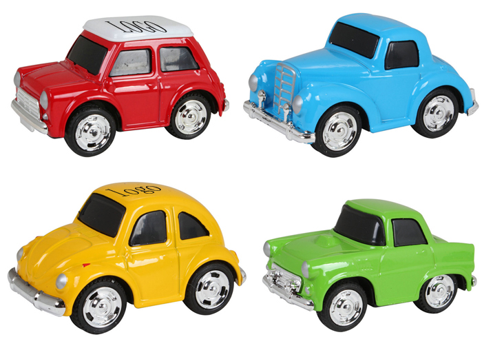 Mini size assorted die cast cute vintage car toy
