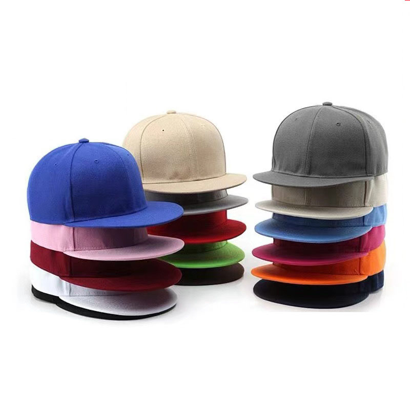 Richards 7 Panel Cotton mesh Flat Bill Hats 
